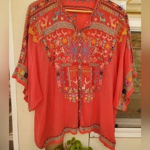 Johnny Was Xylia  Blouse